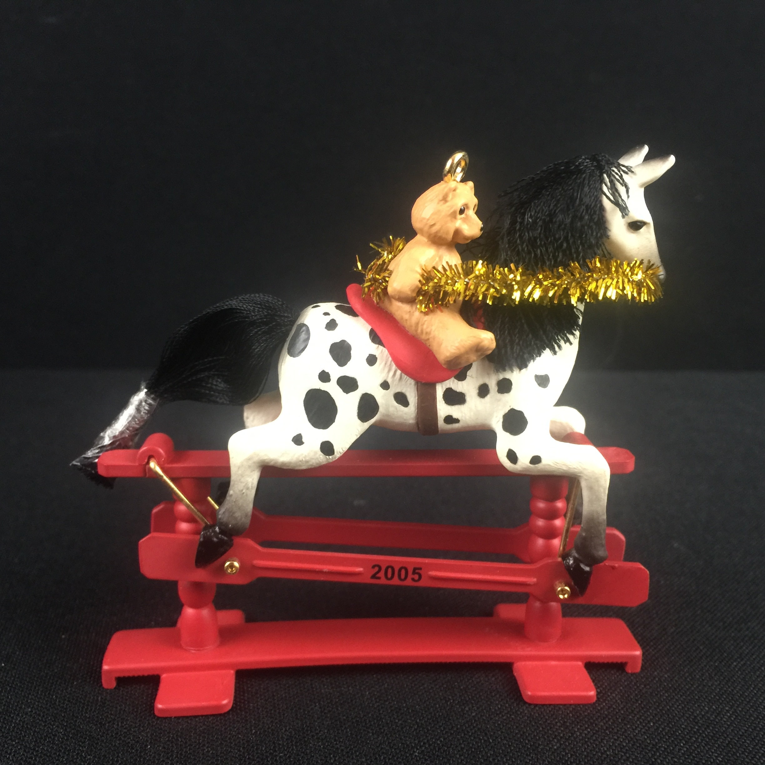 Hallmark Ornament A Pony for Christmas 8th in Series Bear Etsy