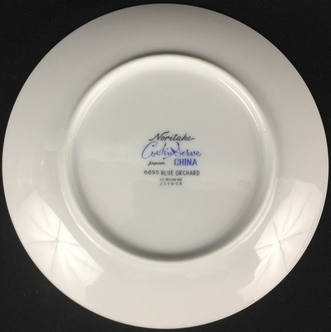 Set of 4 Vintage Bread and Butter Plates 6 1/4 by Etsy