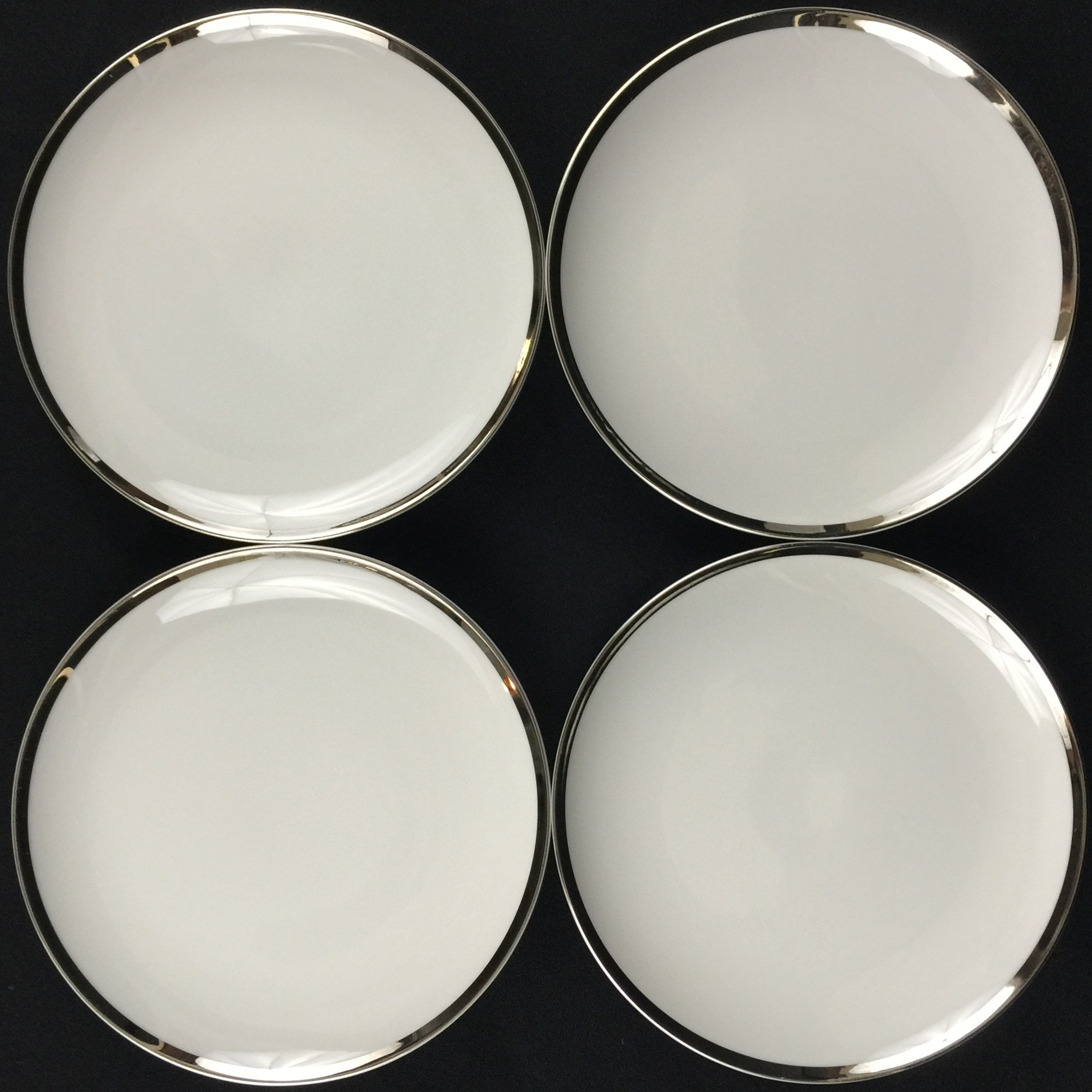 Set of 4 Vintage Bread and Butter Plates 6 by Sango Fine Etsy