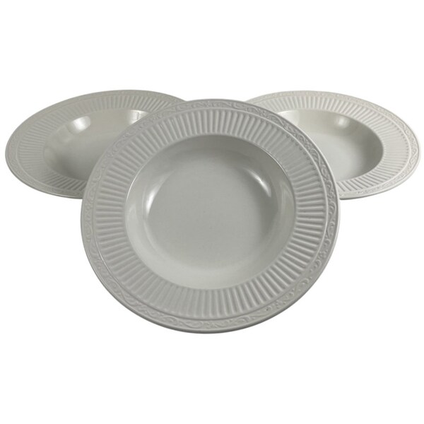 Mikasa ITALIAN COUNTRYSIDE Rim Soup Bowls (8) * EXQUISITE