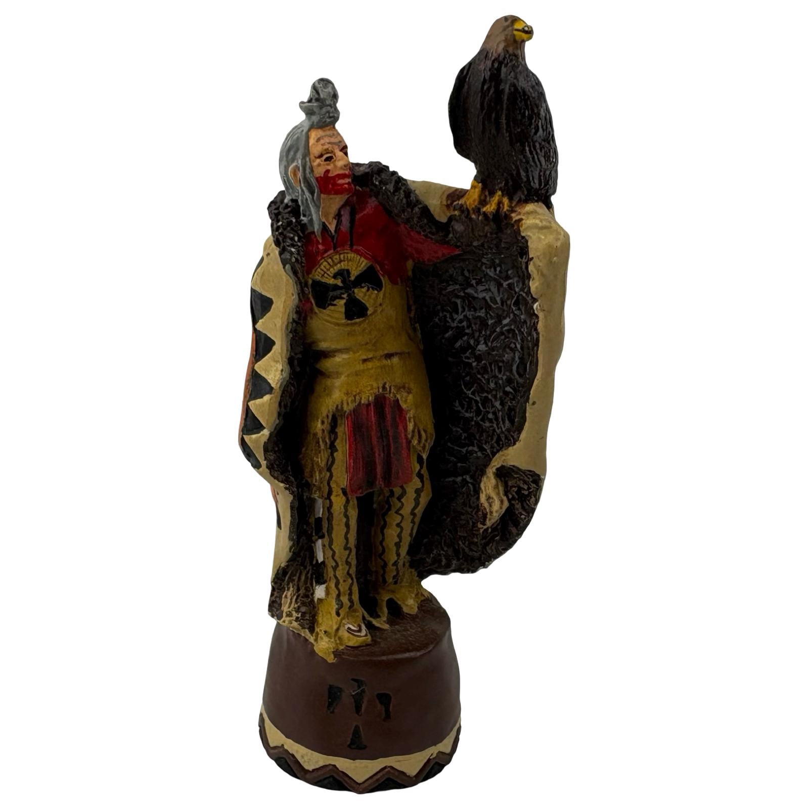 Native American Medicine Man Figurine - Etsy