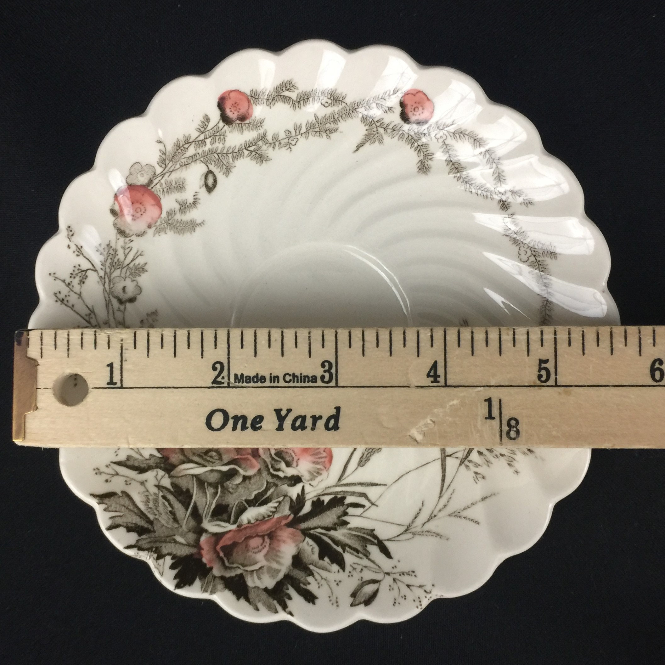 Set of 4 Vintage Saucer Plates 5 1/2 by A. J. Wilkinson Etsy