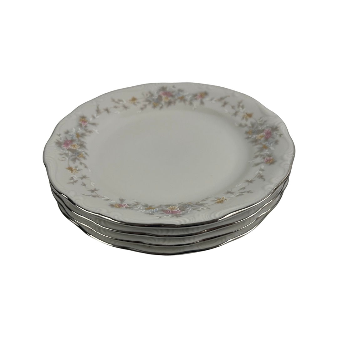 Johann Haviland Floral Splendor Bread and Butter Plates 4 Pieces