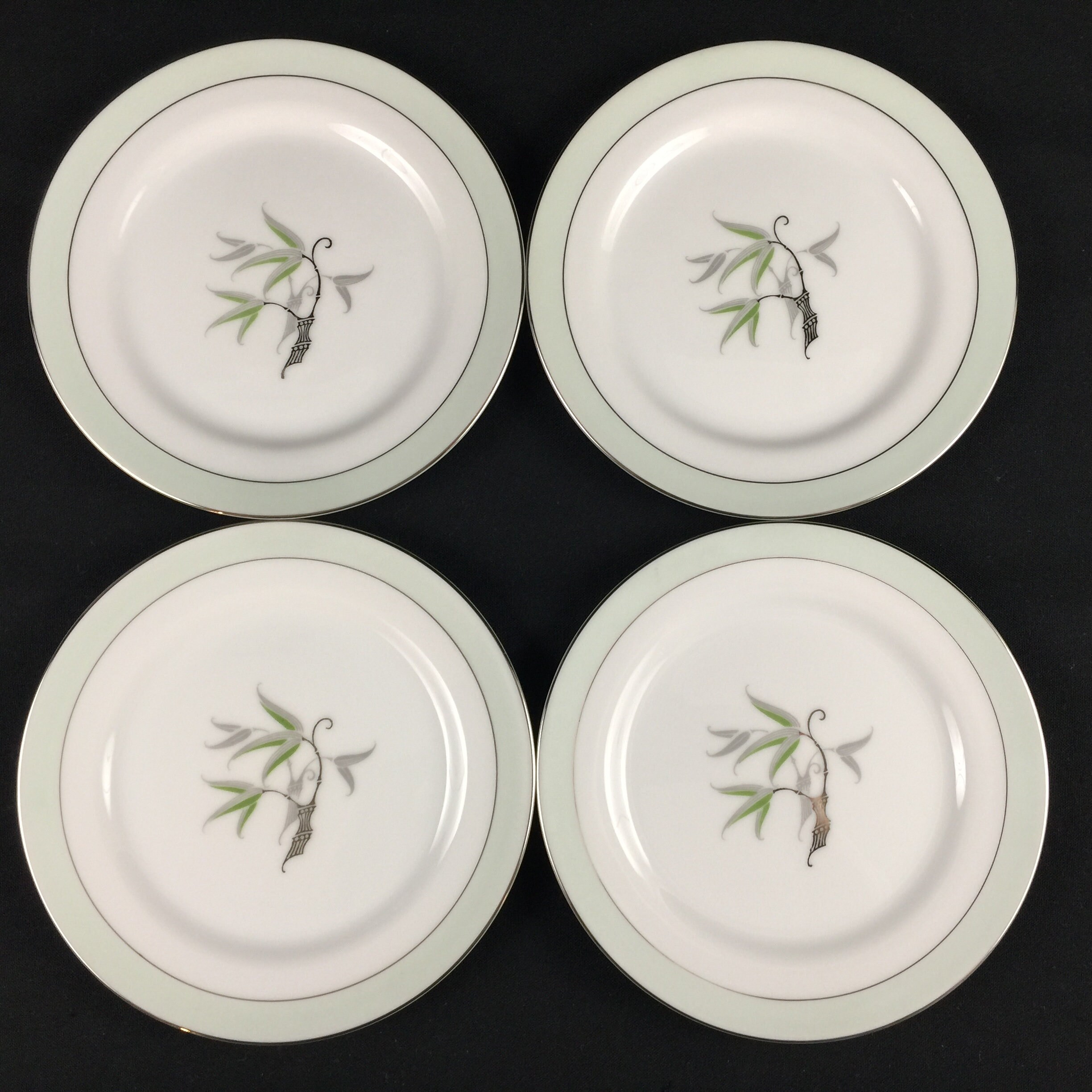 Set of 4 Vintage Bread and Butter Plates 6 5/8 by Narumi Etsy