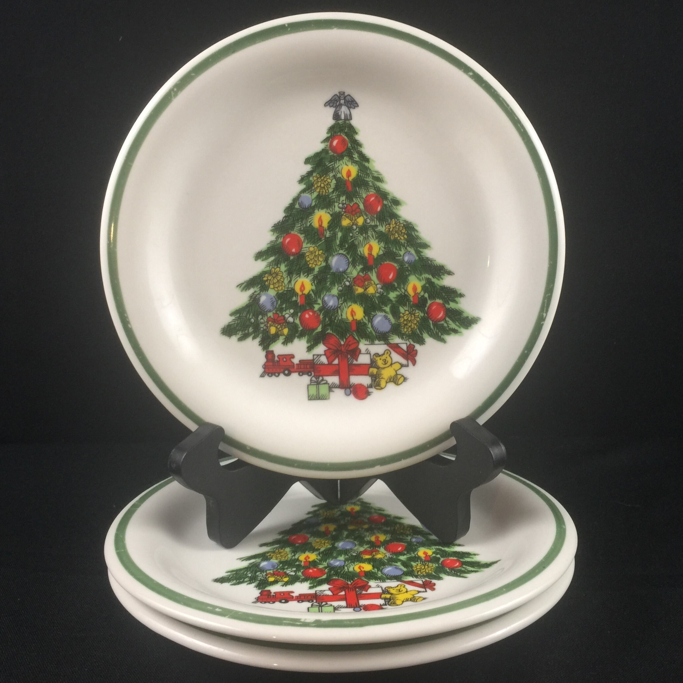 Vintage Jamestown China "Christmas Treasure" Salad Plate *Reduced* 