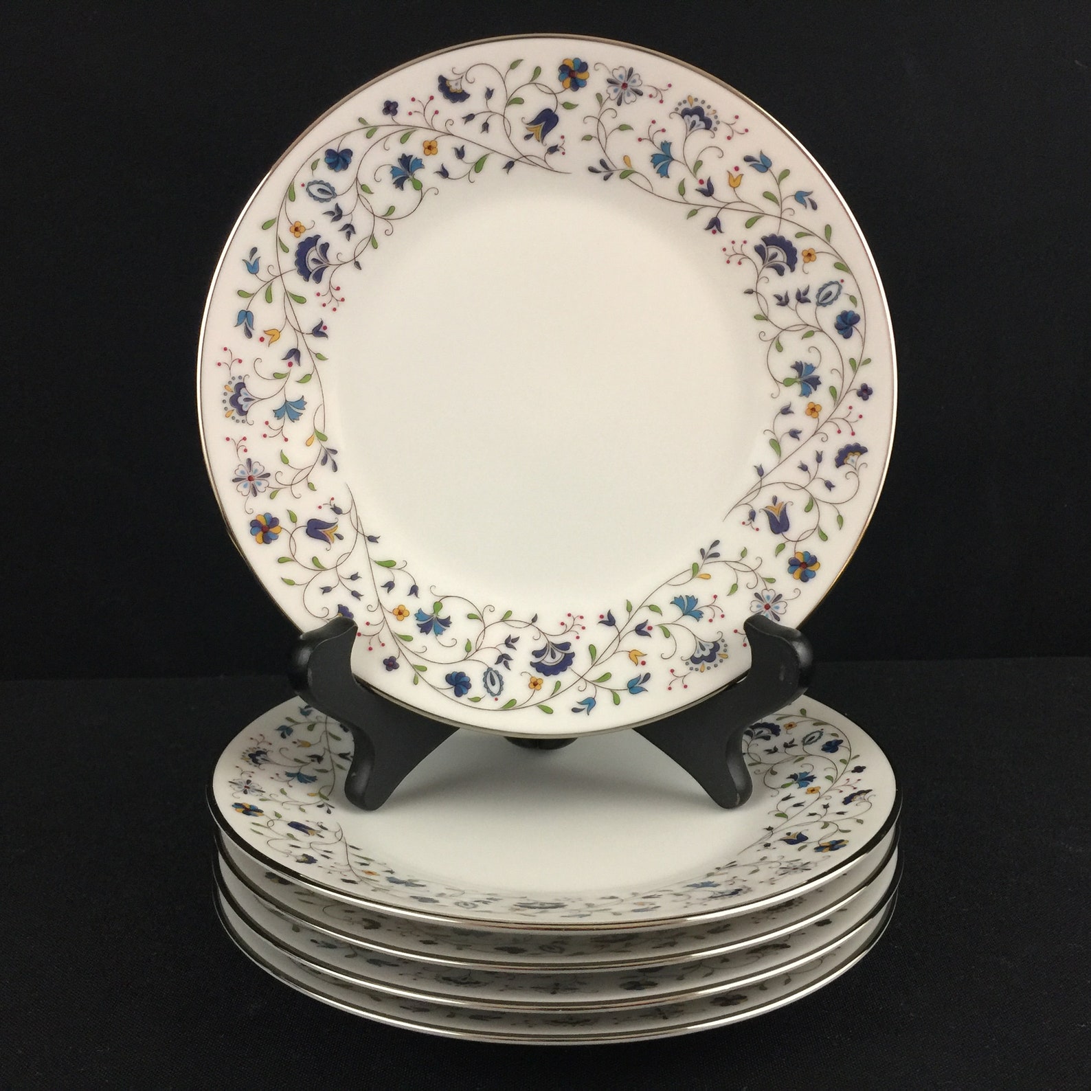 Set of 5 Vintage Bread and Butter Plates 6 1/4 by Etsy