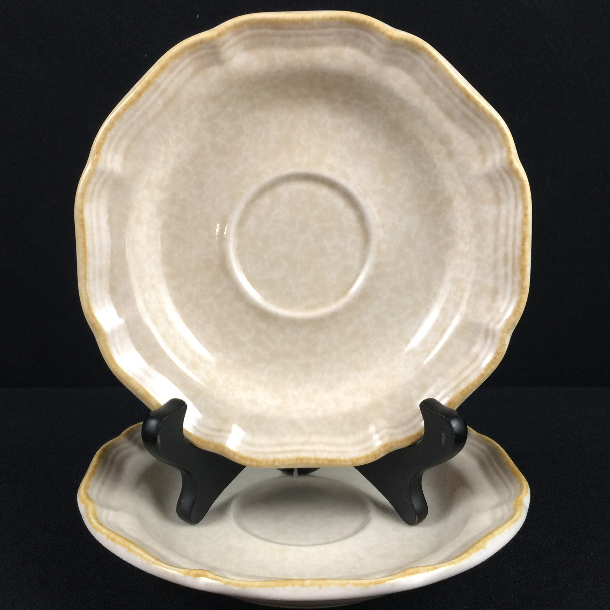 Set of 2 Vintage Saucer Plates 6 1/4 by Mikasa Country Etsy