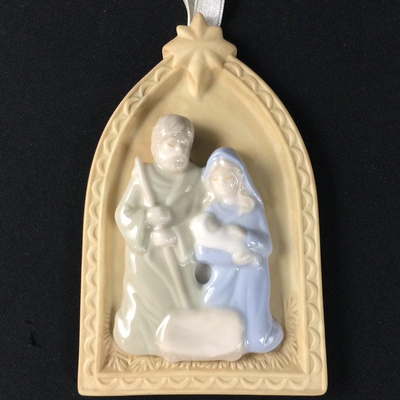 Grasslands Road Ornament Holy Family Ceramic Nativity 461249 Etsy