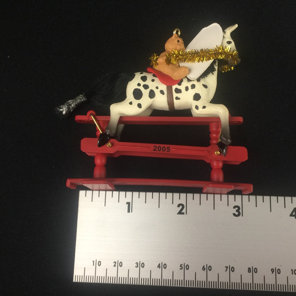 Hallmark Ornament A Pony for Christmas 8th in Series Bear Etsy