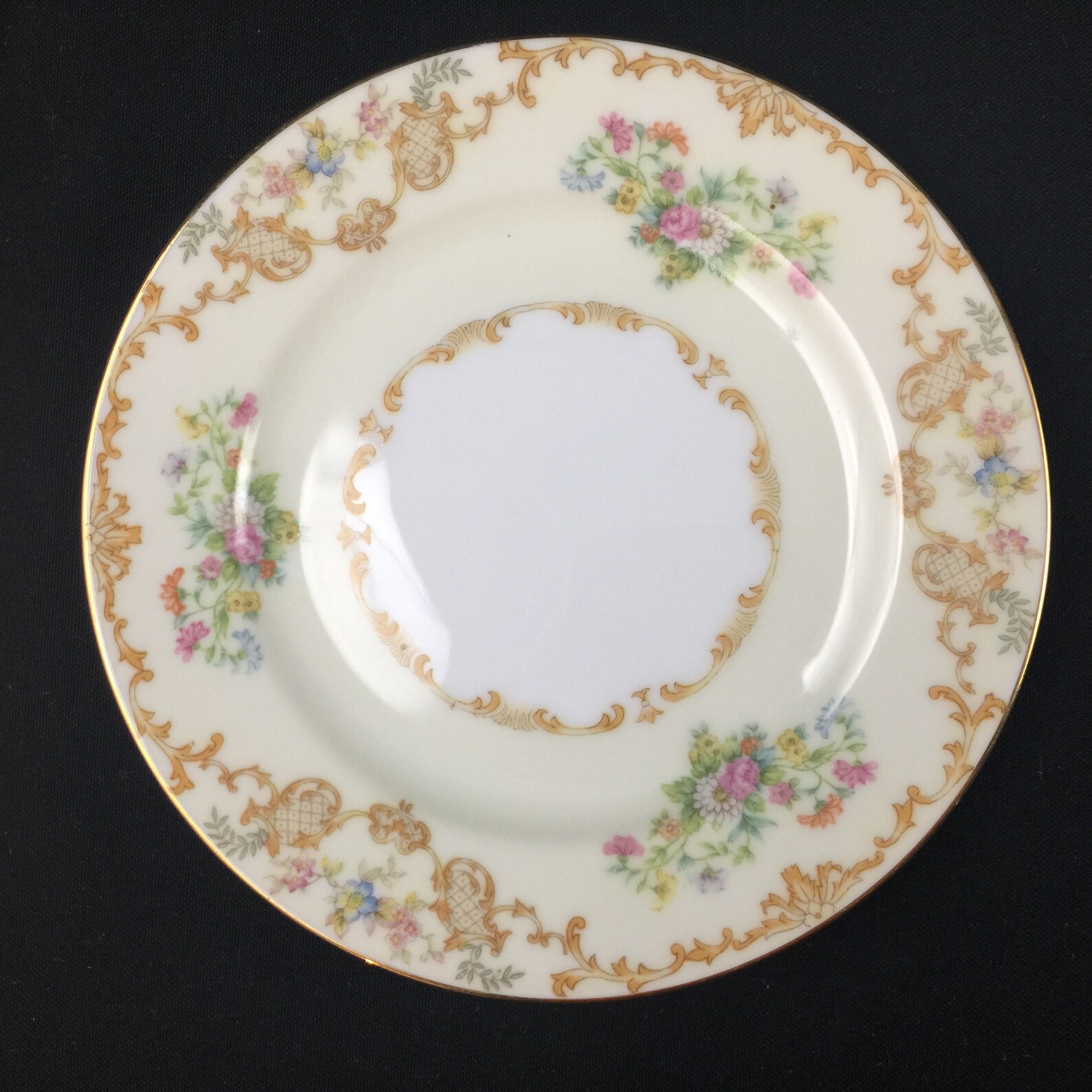 Set of 3 Vintage Bread and Butter Plates 6 1/2 by Etsy
