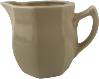 Mikasa Jasmine Creamer Vintage Beige Tan Paneled JM300 Made in Japan