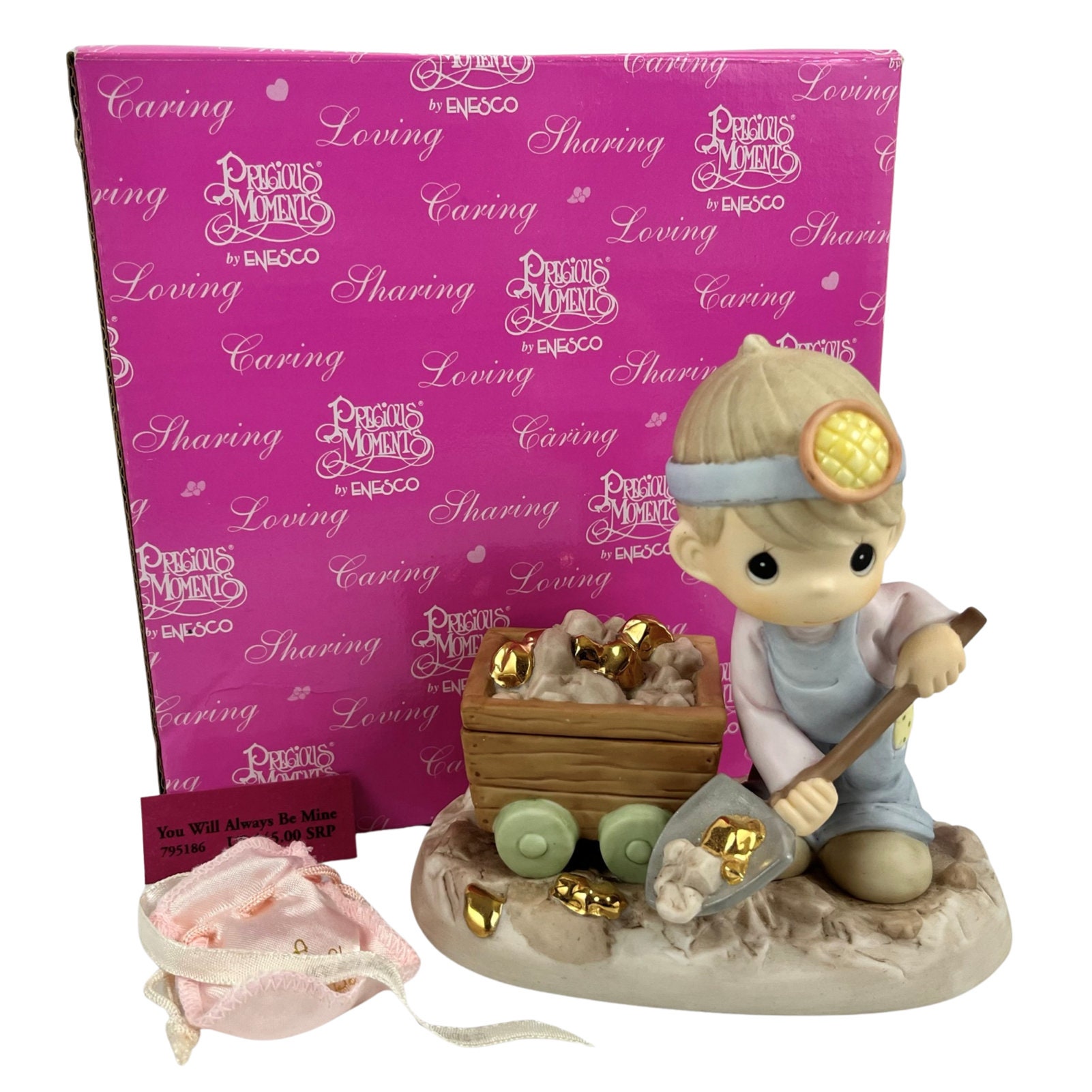 置物 Always Be Mine Vintage 2000 Precious Moments Figurine You Will Always Be Mine