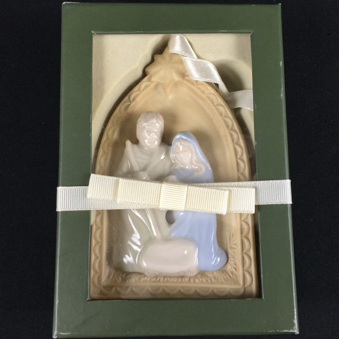 Grasslands Road Ornament Holy Family Ceramic Nativity 461249 Etsy