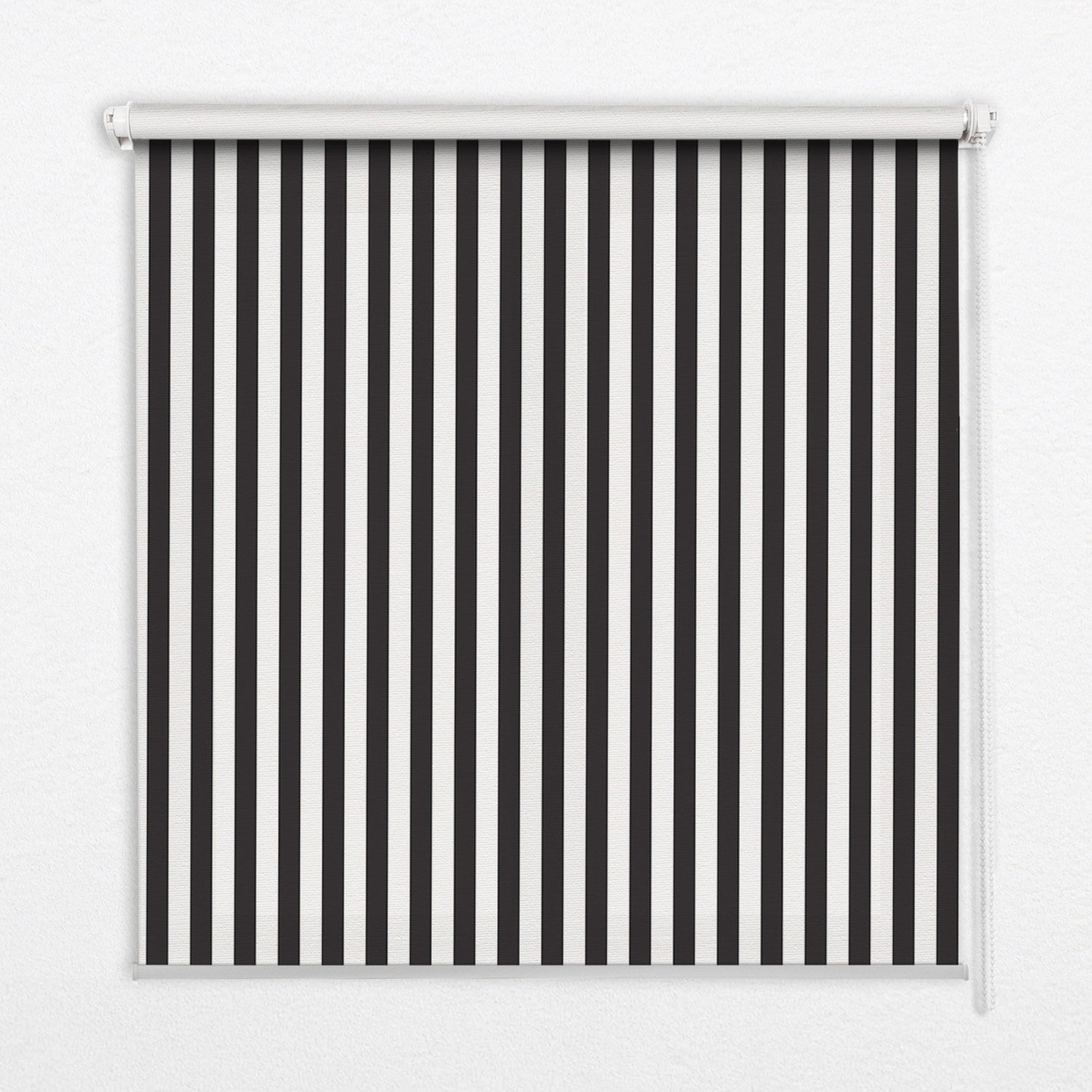 Roller Blinds, Light Diffusing or Darkening, Blackout, Black and White ...