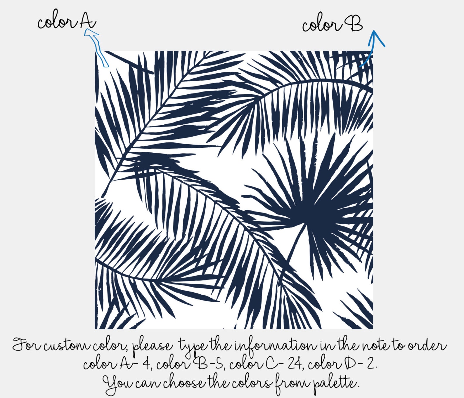 Tropical palm leaf wallpaper Exotic leaves Palm leaf print | Etsy