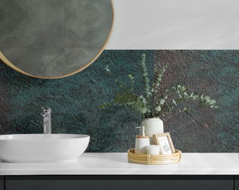 Texture with a subtle pattern Panel Stickers, Green Removable Panels, Splashback Panel, Textures Decal Decoration, Kitchen Panel Stickers