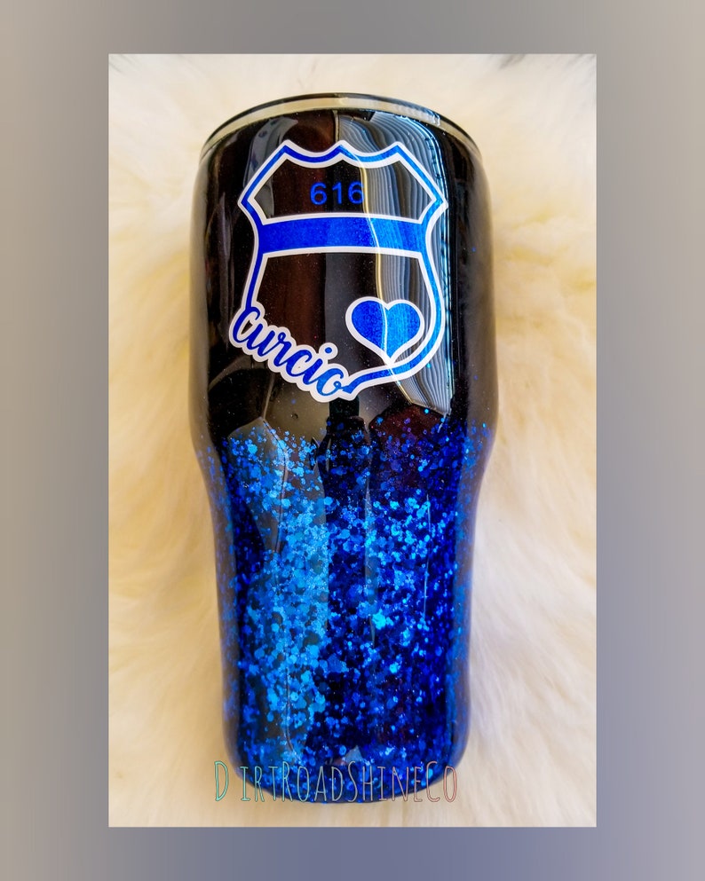 Shineful Tumbler American Police Officer