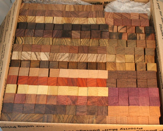 LOT OF 5 5 COCOBOLA PEN BLANKS WOOD TURNING SQUARE 3//4/" X 3//4/" X 5/"