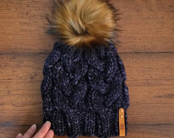 Luxury Adult Knit Merino Wool Hat