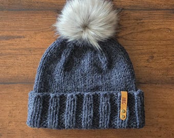 Adult Folded Brim Beanie