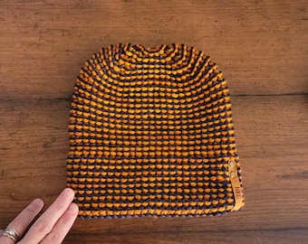 Luxury Men's Adult Merino Wool Knit Beanie - Double brim