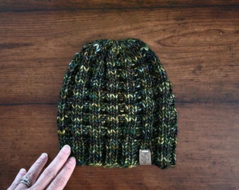 Luxury Men's Adult Merino Wool Knit Beanie - Heavy