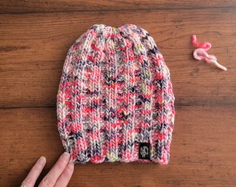 Luxury Men's Adult Merino Wool Knit Beanie - Heavy