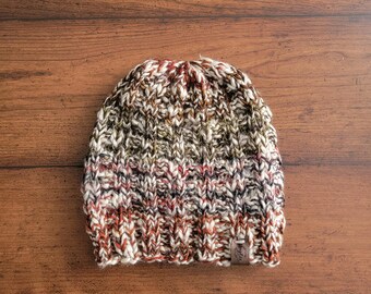 Luxury Men's Adult Merino Wool Knit Beanie - Heavy