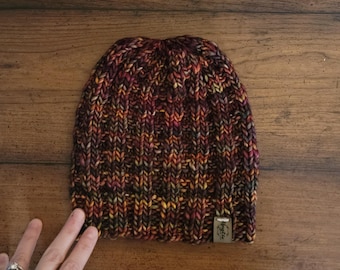 Luxury Men's Adult Merino Wool Knit Beanie - Heavy