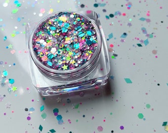 Iridescent Galaxy | Glitter Gel | Sparkles | Festival | Concert | Glitter | Body Glitter | Face and Hair Glitter