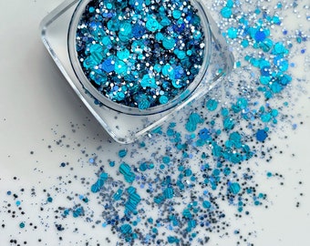 Blue | Glitter Gel | TS | ERA | Sparkles | Festival | Concert | Glitter | Body Glitter | Face and Hair Glitter