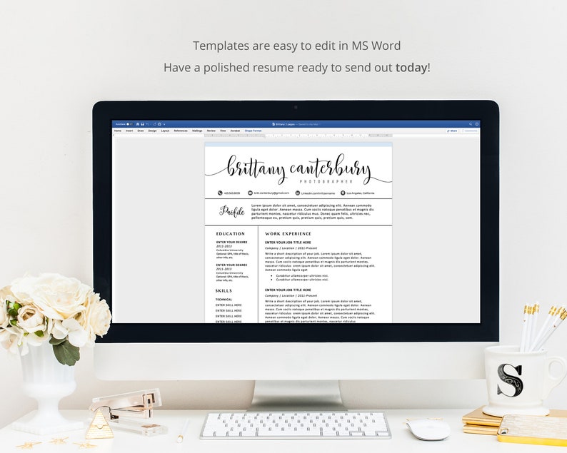 Header Templates For Word