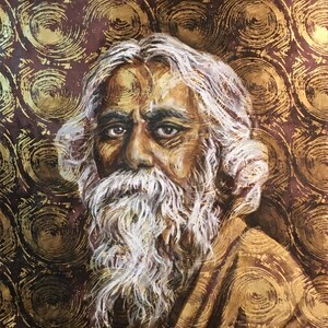 Portrait of Rabindranath Tagore image 1