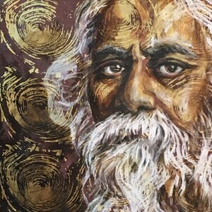 Portrait of Rabindranath Tagore image 2