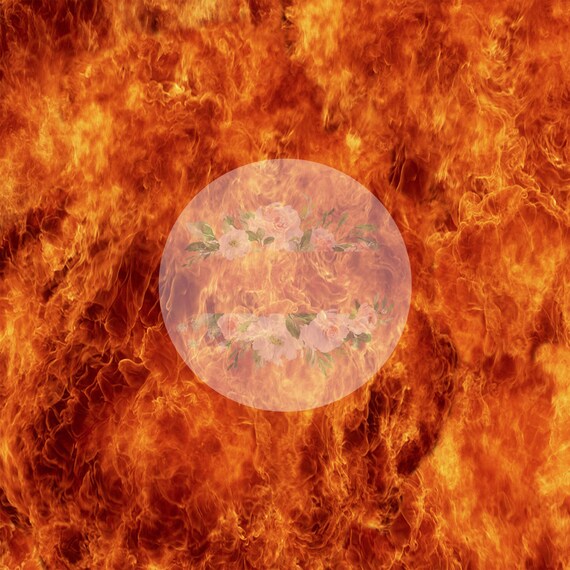 Flame Pattern HTV Vinyl/ 651 Adhesive Vinyl/ Printed Vinyl Etsy