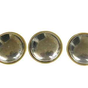 Pyrite Stone Knobs – Mushroom Style