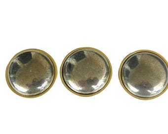 Pyrite Stone Knobs – Mushroom Style