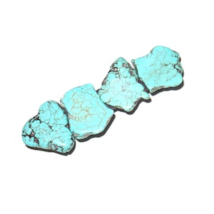 One (1) Handle - Turquoise Handles - Bohemian Appeal - Southwest Style Stone Pulls - Home Décor