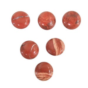 Red Jasper Round Knobs