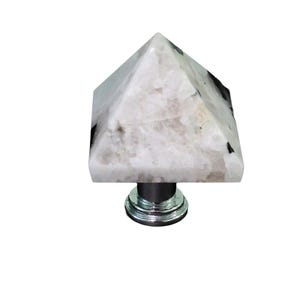 Moonstone Pyramid Stone Knob - Home Decor