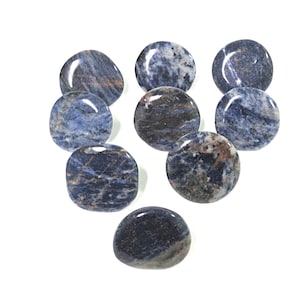 XX-Large Sodalite Stone Knobs - Home Décor