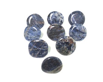 XX-Large Sodalite Stone Knobs - Home Décor