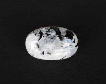Extra-Large Rainbow Moonstone Stone Knob - Home Décor