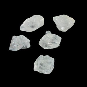 Rough Milky White Quartz Knob - Free-Form Natural Stones - Home Decor