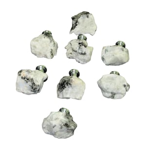 Rough Moonstone Stone Knob - Freeform Stones