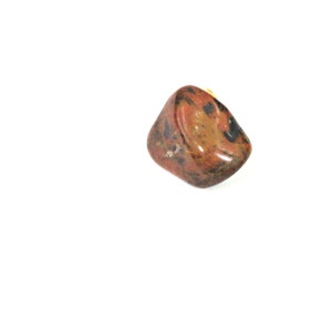 One (1) or Sets of (4) - (8) - (12) - (24) Large Petrified Wood Stone Knob - Polished Free Form Stones - Natural Home Décor
