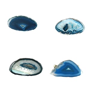 Turquoise Blue Agate Cabinet Handle