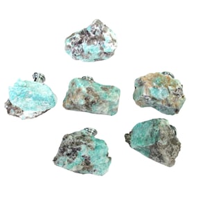 Large Amazonite Rough Natural Stone Knob - Free-Form Stones