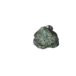 Green Fuchsite Stone Knob - Rough Natural Free-Form Stones