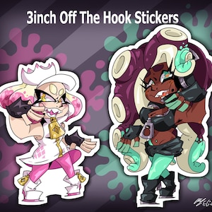 3inch off the hook stickers